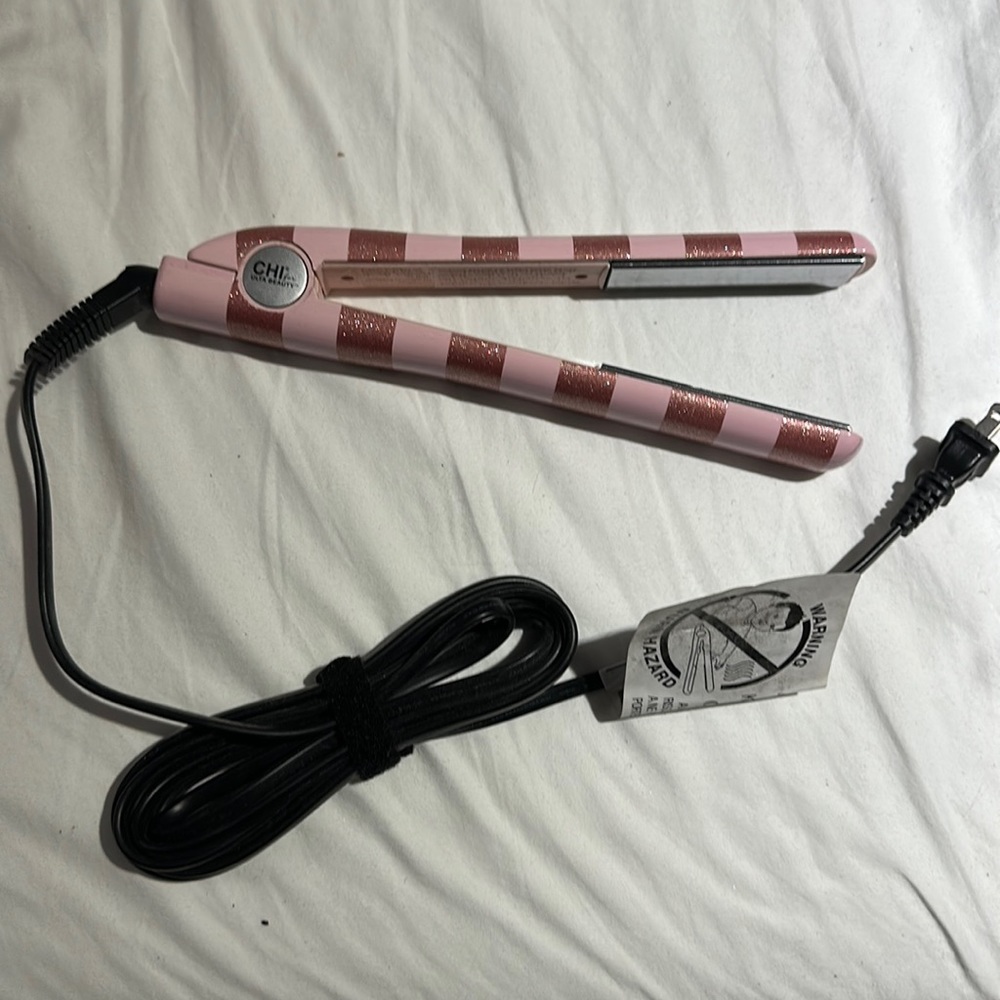Chi Limited Edition Glitter Stripped Hair Flat Iron